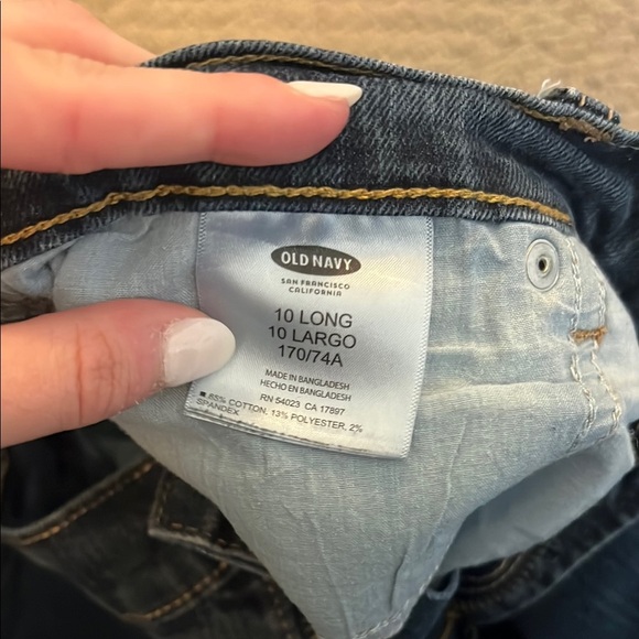 Women's Dark Blue Jeans old navy size 10 - Picture 3 of 4